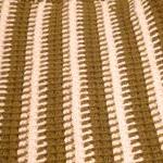 Washcloth 100% Cotton In Olive Green And White